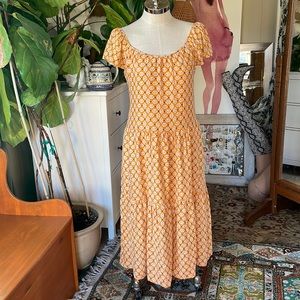 Knox Rose geometric dress, size Large NEW with tags